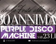 Special guest Purple Disco Machine
