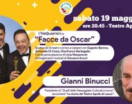 I Tre Quartisti in Facce da Oscar e Gianni Binucci