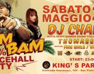 Bam Bam 100% Dancehall Party con Dj Charly