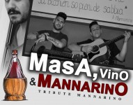Masa, Vino & Mannarino in concerto