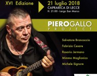 Capraricainjazz con Piero Gallo in concerto