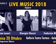Caterina Luceri, Giorgia Chezzi e Federica Manno in concerto